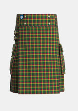 Utility_MacMillan_Ancient_Tartan_2025_kilt_front_image_with_pleated_design_and_adjustable_buckles_for_men