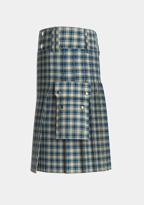 Utility_MacMugen_Personal_Tartan_2657_kilt_left_image_with_pleated_design_and_adjustable_buckles_for_men