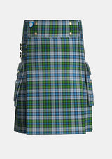Utility_MacNeil_Dress_Tartan_1974_kilt_front_image_with_pleated_design_and_adjustable_buckles_for_men