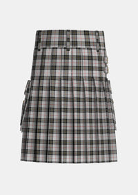 Utility_MacPherson_10_Tartan_1690_kilt_back_image_with_pleated_design_and_adjustable_buckles_for_men