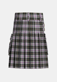 Utility_MacPherson_Dress_1951_Tartan_5921_kilt_back_image_with_pleated_design_and_adjustable_buckles_for_men