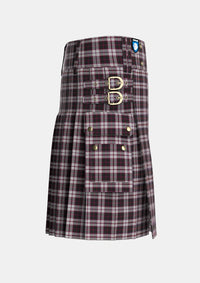 Utility_MacPherson_of_Pitmain_Tartan_3558_kilt_right_image_with_pleated_design_and_adjustable_buckles_for_men