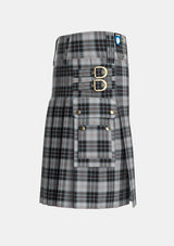 Utility_MacRae_Dress_2_Tartan_3570_kilt_right_image_with_pleated_design_and_adjustable_buckles_for_men