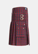 Utility_MacTavish_Thompson_Thomson_1880_Tartan_229_kilt_right_image_with_pleated_design_and_adjustable_buckles_for_men