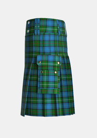 Utility_Mack_Original_Tartan_6209_kilt_left_image_with_pleated_design_and_adjustable_buckles_for_men