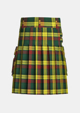 Utility_Macmillan_tartan_kilt_back_image_with_pleated_design_and_adjustable_buckles_for_men