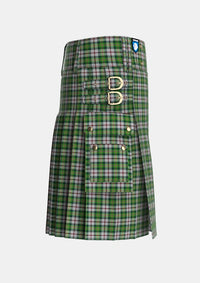 Utility_Madewell_Dress_Tartan_4051_kilt_right_image_with_pleated_design_and_adjustable_buckles_for_men