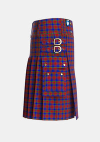 Utility_Mair_Personal_Tartan_1406_kilt_right_image_with_pleated_design_and_adjustable_buckles_for_men