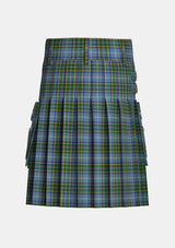 Utility_Manx_tartan_202_kilt_back_image_with_pleated_design_and_adjustable_buckles_for_men
