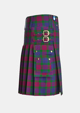 Utility_Mar_Dress_Tartan_529_kilt_right_image_with_pleated_design_and_adjustable_buckles_for_men