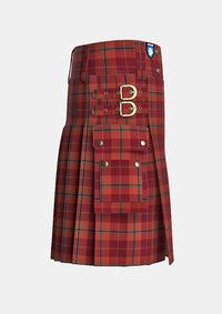 Utility_Mason_David_Elsworth_Tartan_10720_kilt_right_image_with_pleated_design_and_adjustable_buckles_for_men