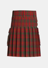 Utility_Matheson_Dress_Tartan_860_kilt_back_image_with_pleated_design_and_adjustable_buckles_for_men