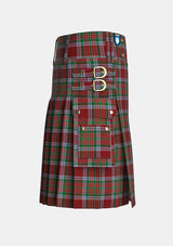 Utility_McBain_Chief_Tartan_951_kilt_right_image_with_pleated_design_and_adjustable_buckles_for_men