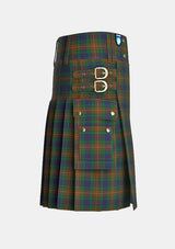 Utility_McCarter_Tartan_11606_kilt_right_image_with_pleated_design_and_adjustable_buckles_for_men