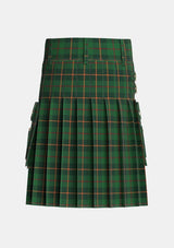 Utility_McGeorge_Personal_Tartan_2884_kilt_back_image_with_pleated_design_and_adjustable_buckles_for_men