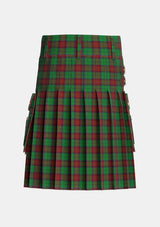 Utility_McInery_Personal_Tartan_3391_kilt_back_image_with_pleated_design_and_adjustable_buckles_for_men
