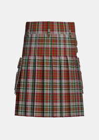 Utility_Mcallister_tartan_6629_kilt_back_image_with_pleated_design_and_adjustable_buckles_for_men