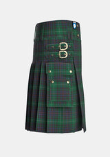 Utility_Meiklejohn_Tartan_3175_kilt_right_image_with_pleated_design_and_adjustable_buckles_for_men