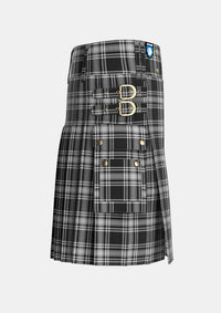 Utility_Menzies_1938_Tartan_1244_kilt_right_image_with_pleated_design_and_adjustable_buckles_for_men