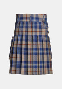 Utility_Mulberry_Tartan_13392_kilt_back_image_with_pleated_design_and_adjustable_buckles_for_men