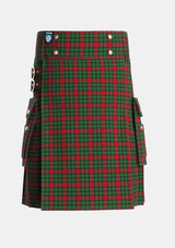 Utility_Murdoch_Dalgliesh_Tartan_5646_kilt_front_image_with_pleated_design_and_adjustable_buckles_for_men