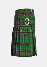 Utility_Murray_Hetherington_Tartan_10700_kilt_right_image_with_pleated_design_and_adjustable_buckles_for_men
