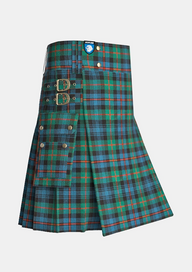 Utility_Murray_of_Athol_Ancient_Tartan_kilt_side_image_with_pleated_design_and_adjustable_buckles_for_men