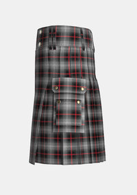 Utility_Nike_Golf_Dark_Tartan_10569_kilt_left_image_with_pleated_design_and_adjustable_buckles_for_men