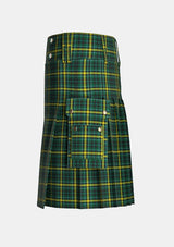 Utility_Noble_Tartan_10903_kilt_left_image_with_pleated_design_and_adjustable_buckles_for_men