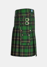 Utility_O_Donoghue_Tartan_6399_kilt_right_image_with_pleated_design_and_adjustable_buckles_for_men