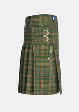 Utility_O_Farrell_Tartan_1875_kilt_right_image_with_pleated_design_and_adjustable_buckles_for_men