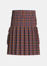 Utility_Ogilvie_6_Tartan_677_kilt_back_image_with_pleated_design_and_adjustable_buckles_for_men