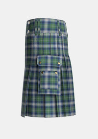 Utility_Oliphant_Dress_Tartan_10227_kilt_left_image_with_pleated_design_and_adjustable_buckles_for_men
