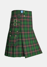Utility_Page_Tartan_7468_kilt_side_image_with_pleated_design_and_adjustable_buckles_for_men