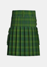 Utility_Park_Estate_Tartan_5519_kilt_back_image_with_pleated_design_and_adjustable_buckles_for_men