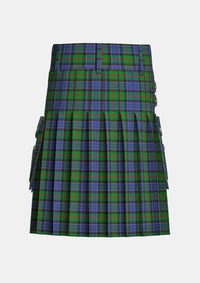 Utility_Paterson_tartan_4174_kilt_back_image_with_pleated_design_and_adjustable_buckles_for_men