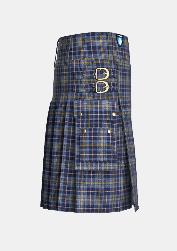 Utility_Patrick_Tartan_11972_kilt_right_image_with_pleated_design_and_adjustable_buckles_for_men