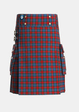 Utility_Patterson_John_Personal_Tartan_2191_kilt_front_image_with_pleated_design_and_adjustable_buckles_for_men