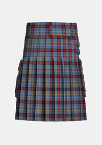 Utility_Perkins_Tartan_11211_kilt_back_image_with_pleated_design_and_adjustable_buckles_for_men