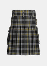 Utility_Perry_Ancient_Personal_Tartan_1213_kilt_back_image_with_pleated_design_and_adjustable_buckles_for_men
