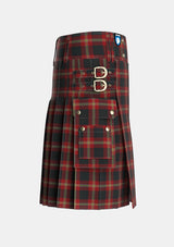 Utility_Perry_Dress_Personal_Tartan_1214_kilt_right_image_with_pleated_design_and_adjustable_buckles_for_men