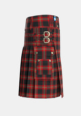 Utility_Perry_Pirrie_Personal_Tartan_1212_kilt_right_image_with_pleated_design_and_adjustable_buckles_for_men