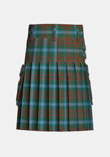 Utility_Phelan_T_Tartan_14835_kilt_back_image_with_pleated_design_and_adjustable_buckles_for_men