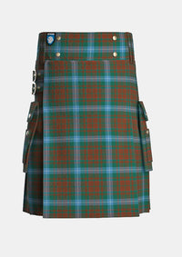 Utility_Phelan_T_Tartan_14835_kilt_front_image_with_pleated_design_and_adjustable_buckles_for_men