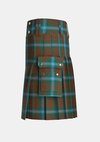 Utility_Phelan_T_Tartan_14835_kilt_left_image_with_pleated_design_and_adjustable_buckles_for_men