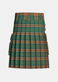 Utility_Pollock_tartan_867_kilt_back_image_with_pleated_design_and_adjustable_buckles_for_men