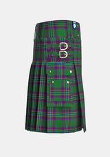Utility_Powell_Tartan_11787_kilt_right_image_with_pleated_design_and_adjustable_buckles_for_men