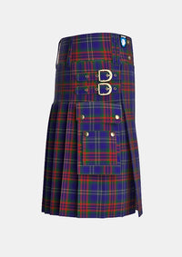 Utility_Prentice_M_Tartan_14047_kilt_right_image_with_pleated_design_and_adjustable_buckles_for_men