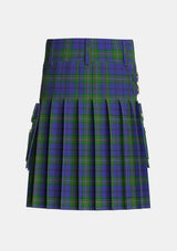 Utility_Prestoungrange_Personal_Tartan_2518_kilt_back_image_with_pleated_design_and_adjustable_buckles_for_men