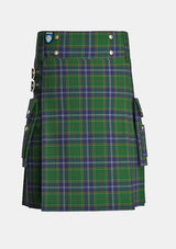Utility_Pringle_Tartan_2816_kilt_front_image_with_pleated_design_and_adjustable_buckles_for_men